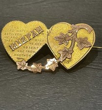 Antique Two Tone 9ct Gold