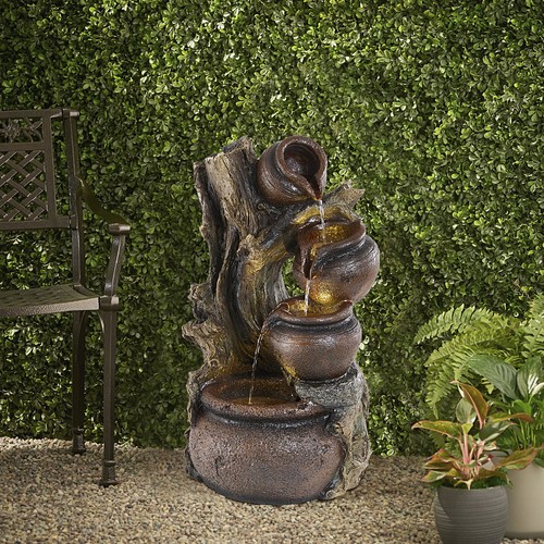 Outdoor garden resin solar - garden,