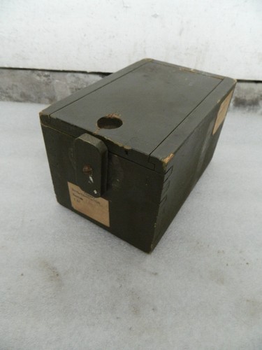 Vintage military small wooden - vintage,