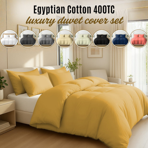 Egyptian cotton duvet cover - duvet,