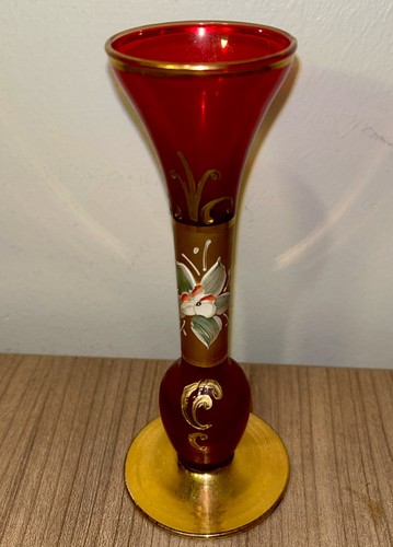 Glass venetian single flower - venetian,