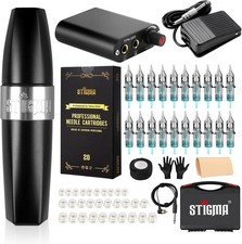STIGMA Tattoo Kit Wireless Tattoo Rotary Pen Kit Professional Tattoo Machine Set