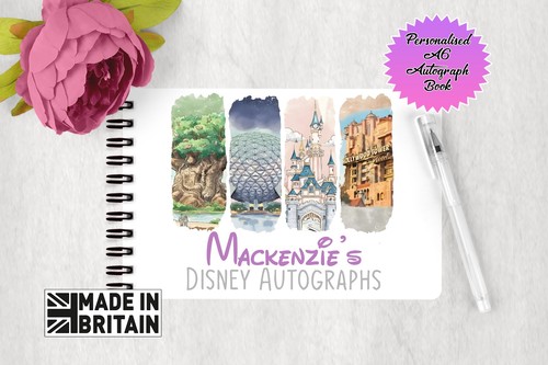 Personalised disney autograph - disney,