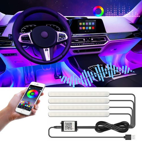 Led neon car interior - neon,