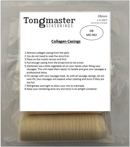 Pack two collagen - -, edible