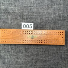 Vintage wooden cribbage scoring board St George Series Made in England, list 005