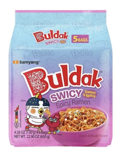Buldak swicy ramen pack - buldak, 5-pack
