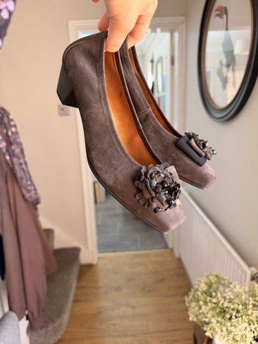 Gabor brown taupe - gabor, suede
