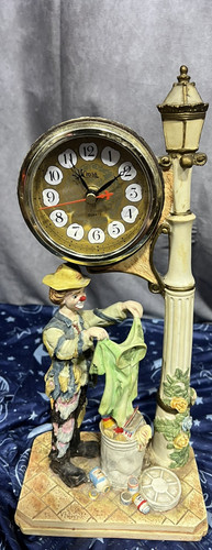 Crosa quartz clown hobo clock - quartz, clown-hobo
