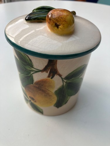 Wemyss pottery pear jam - pottery,