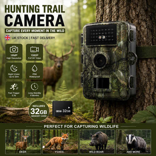 32gb wildlife trail camera - wildlife,