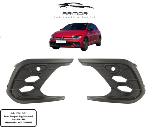 Fog lamp surround cover - lamp,