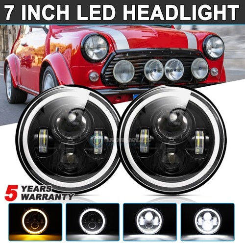 Pair inch round led - 7"inch,