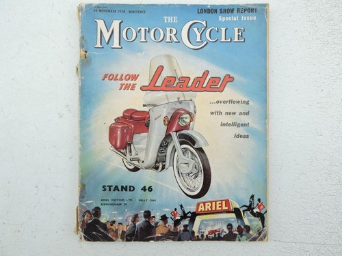November 1958 motorcycle - 1958,