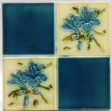 Antique Fireplace Tile