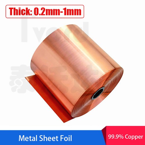 Pure copper metal - pure, sheet