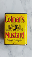 SEALED VINTAGE Colmans Mustard