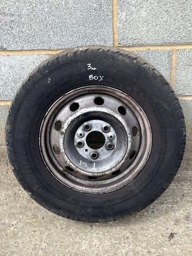 Steel wheel with tyre fiat - steel,