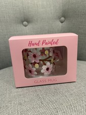 Glass Cup Coffee Mug Lynsey