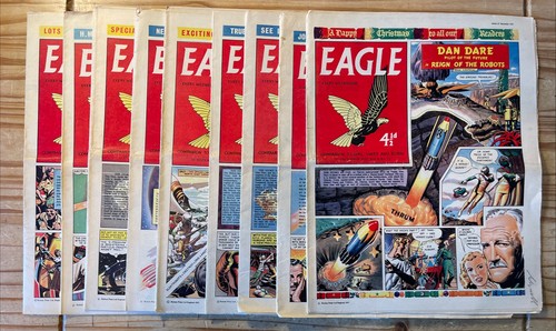 Eagle comic vgc 1957 - comic, 1957/8