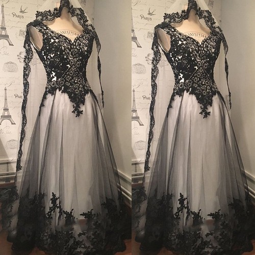 Sexy gothic black wedding - gothic,