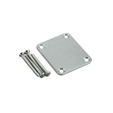 Fender Replacement 4 Hole Neck Plate with Neck Screws