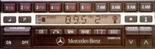 Mercedes Benz Becker radio model 780/1480 with bluetooth streaming