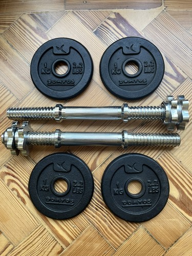 Domyos dumbbells cast - dumbbells,