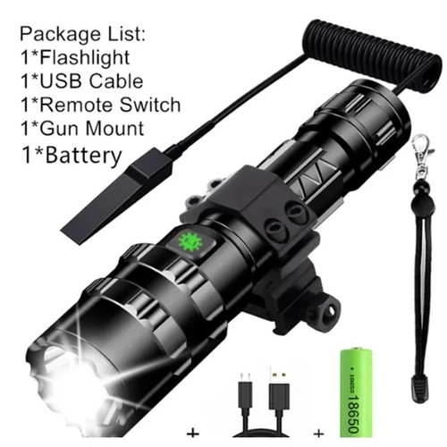 Led flashlight picatinny rail - flashlight,