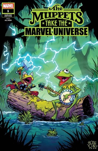 Muppets take the marvel - muppets,
