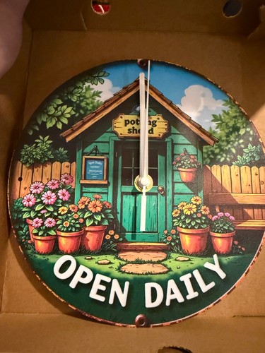 Potting shed open daily metal