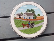 Villeroy & Boch  Naif  Laplau 1 Farmer Going To Market - Hot Water Stand, Trivet
