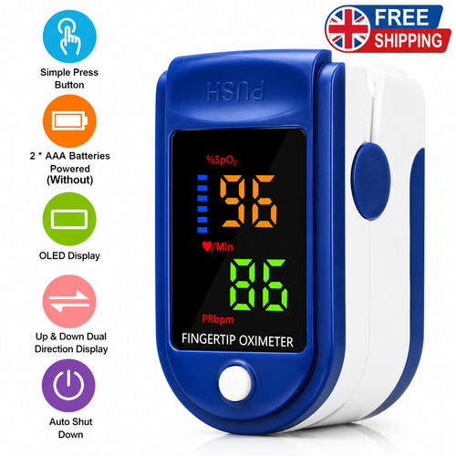 Pulse oximeter fingertip - oximeter,