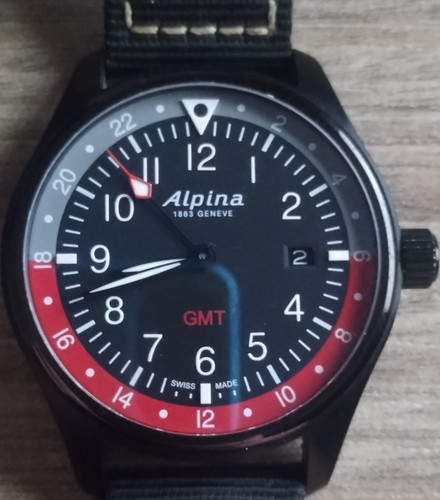 Alpina startimer pilot gmt - pilot,