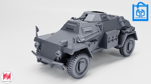 Kfz 221 armored car vehicle - sd.kfz.221,