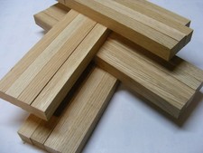3KG Box of Oak hardwood offcuts 16pieces hobby craft timber pack 40cm long BOX11