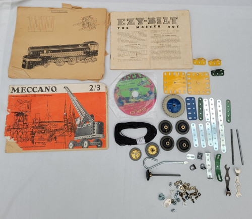 Job lot vintage meccano - of,