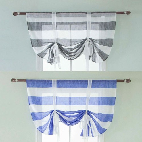 Voile sheer roman curtain - sheer,