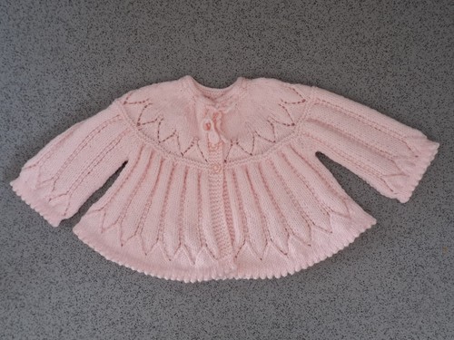Hand knitted baby - , girl