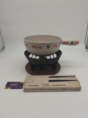 Creuset france fondue set - le,