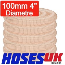 100mmm 4" Clear PU Flexible