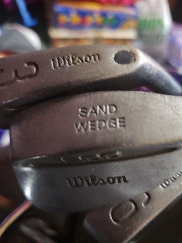 Selection used golf clubs - selection, of