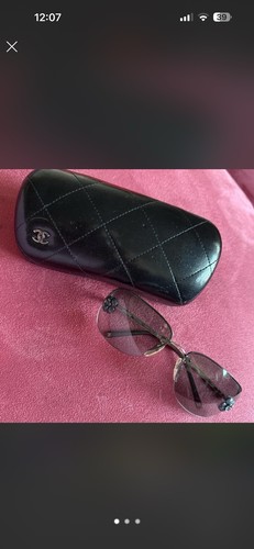 Chanel camellia sunglasses