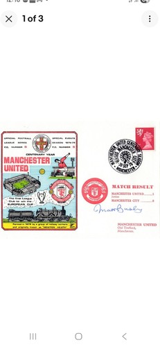 Signed matt busby manchester - matt,