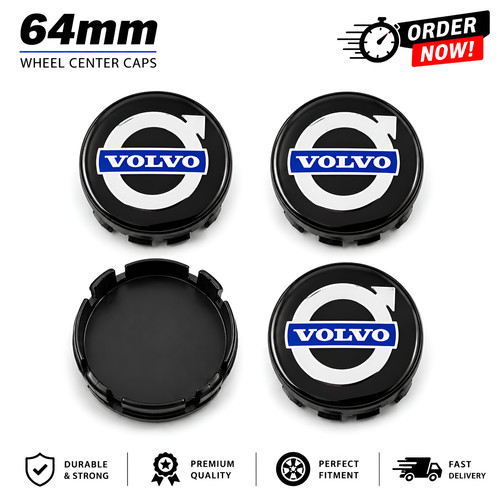 Volvo 64mm alloy hub wheel - 64mm,
