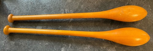 Pair vintage wooden indian - vintage,