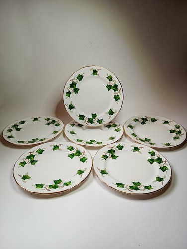 Colclough ivy leaf - ivy, bone