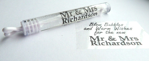 Personalised black clear - 50,