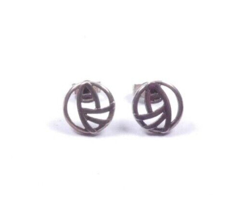 Stud earring sterling silver - earring,