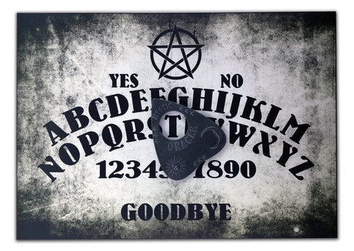 Wooden pentagram ouija - a4,